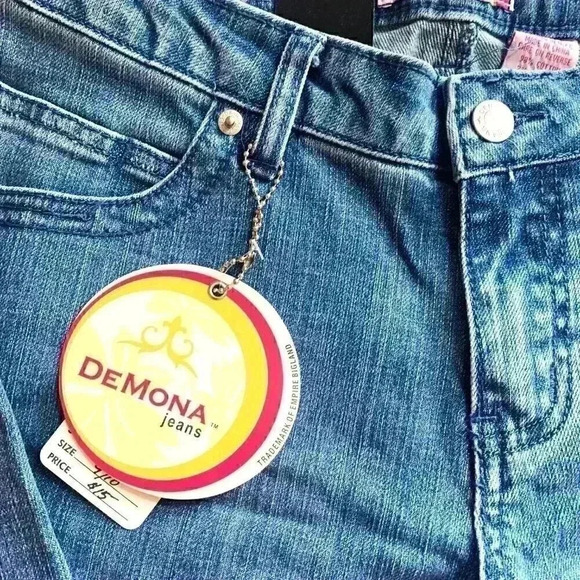 DeMona Jean Stretch Capri Size 9/10 NWT - Picture 6 of 12